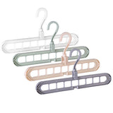 9 Hole Space Saving Hanger Multi-function Rotatable Hanger